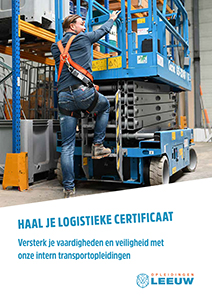 logistieke opleidingen folder