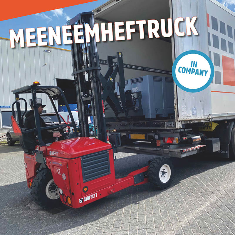 Met een meeneemheftruck opleiding behaal je je meeneemheftruckcertificaat.