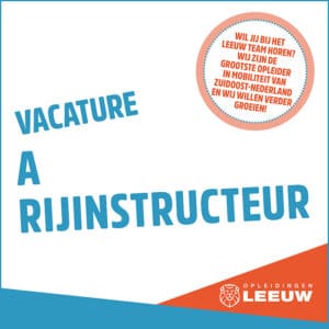 vacature instructeur a-rijbewijs vacature instructeur a-rijbewijs